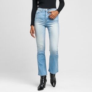 Hudson Vintage Holly High Rise Crop Flare Jeans Size 29